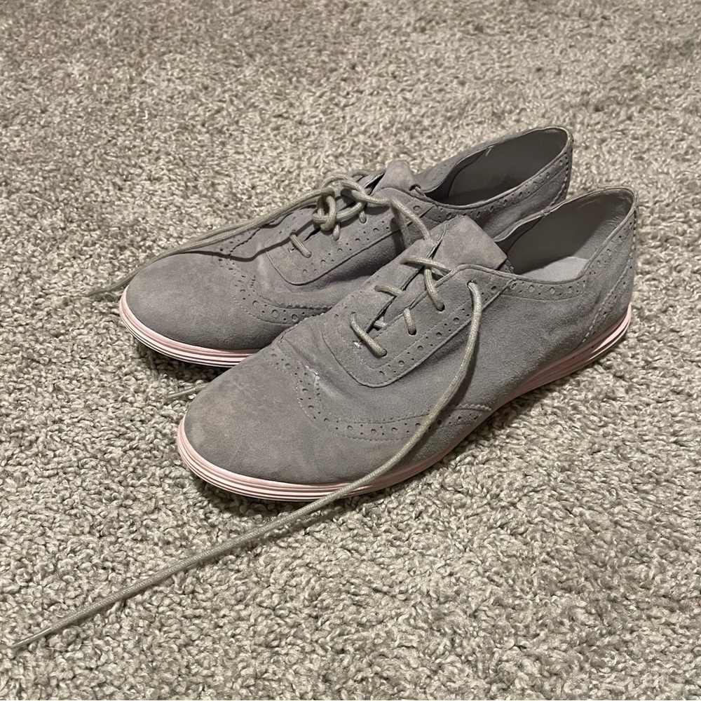 Suede Oxfords